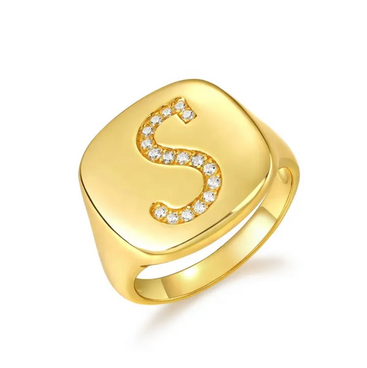 Tamia Bold Signet Ring